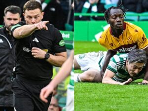 Read more about the article “It’s Never a Penalty!” — Motherwell Man Slams John Beaton and Insists Daizen Maeda Fooled VAR for Controversial Spot-Kick